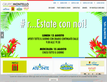 Tablet Screenshot of m.montello-atlante.it